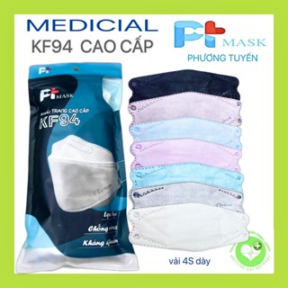 Khẩu trang Kf94 PT Mask[túi 10c] khẩu trang y tế KF94 PT Mask thuộc công ty Phương Tuyến