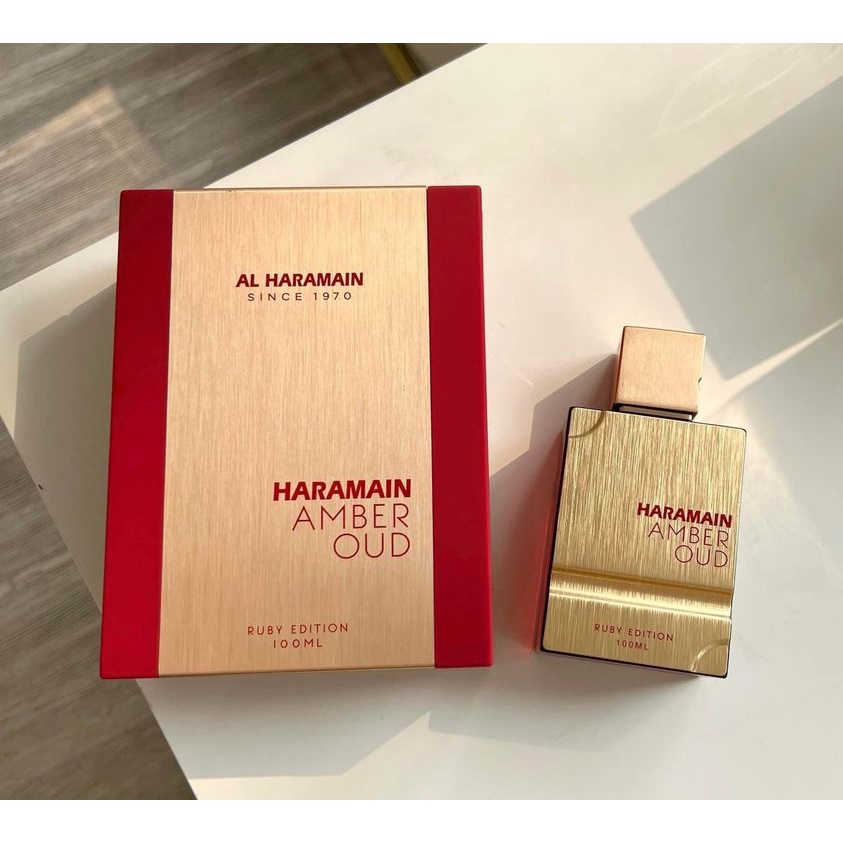 [ 𝟷𝟶ᴍʟ ] Nước hoa ngọt ngào Haramain Amber Oud Ruby Edition | BigBuy360 - bigbuy360.vn