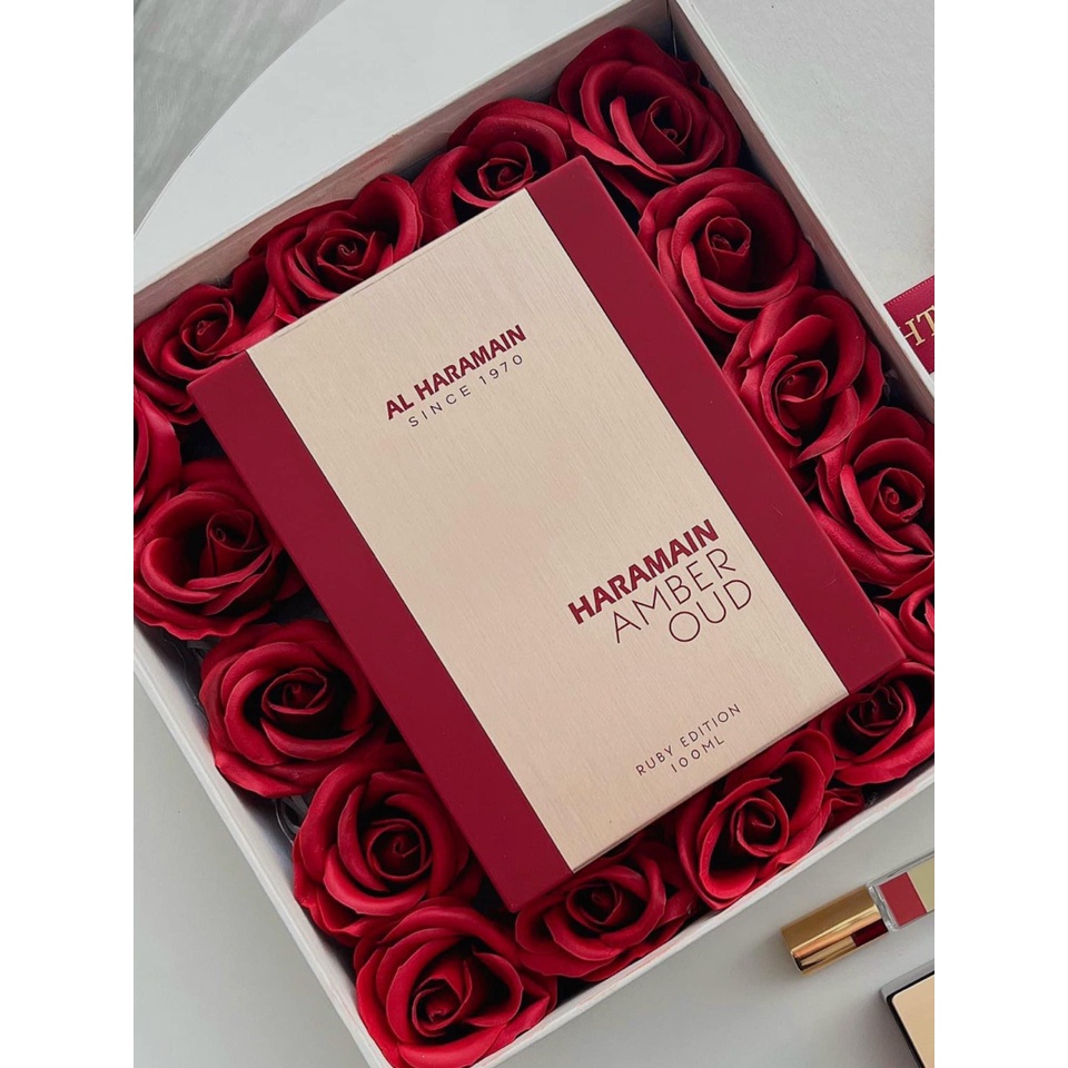 [ 𝟷𝟶ᴍʟ ] Nước hoa ngọt ngào Haramain Amber Oud Ruby Edition | BigBuy360 - bigbuy360.vn