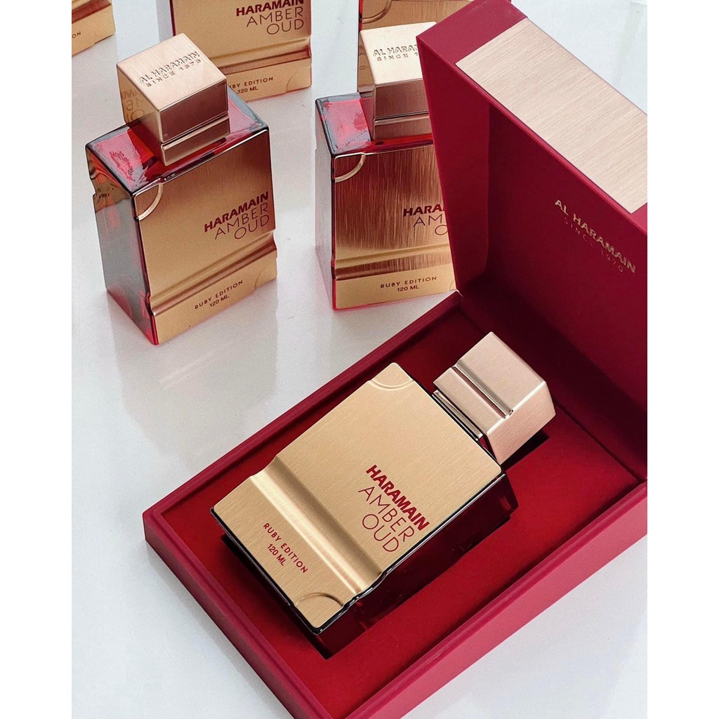 [ 𝟷𝟶ᴍʟ ] Nước hoa ngọt ngào Haramain Amber Oud Ruby Edition | BigBuy360 - bigbuy360.vn