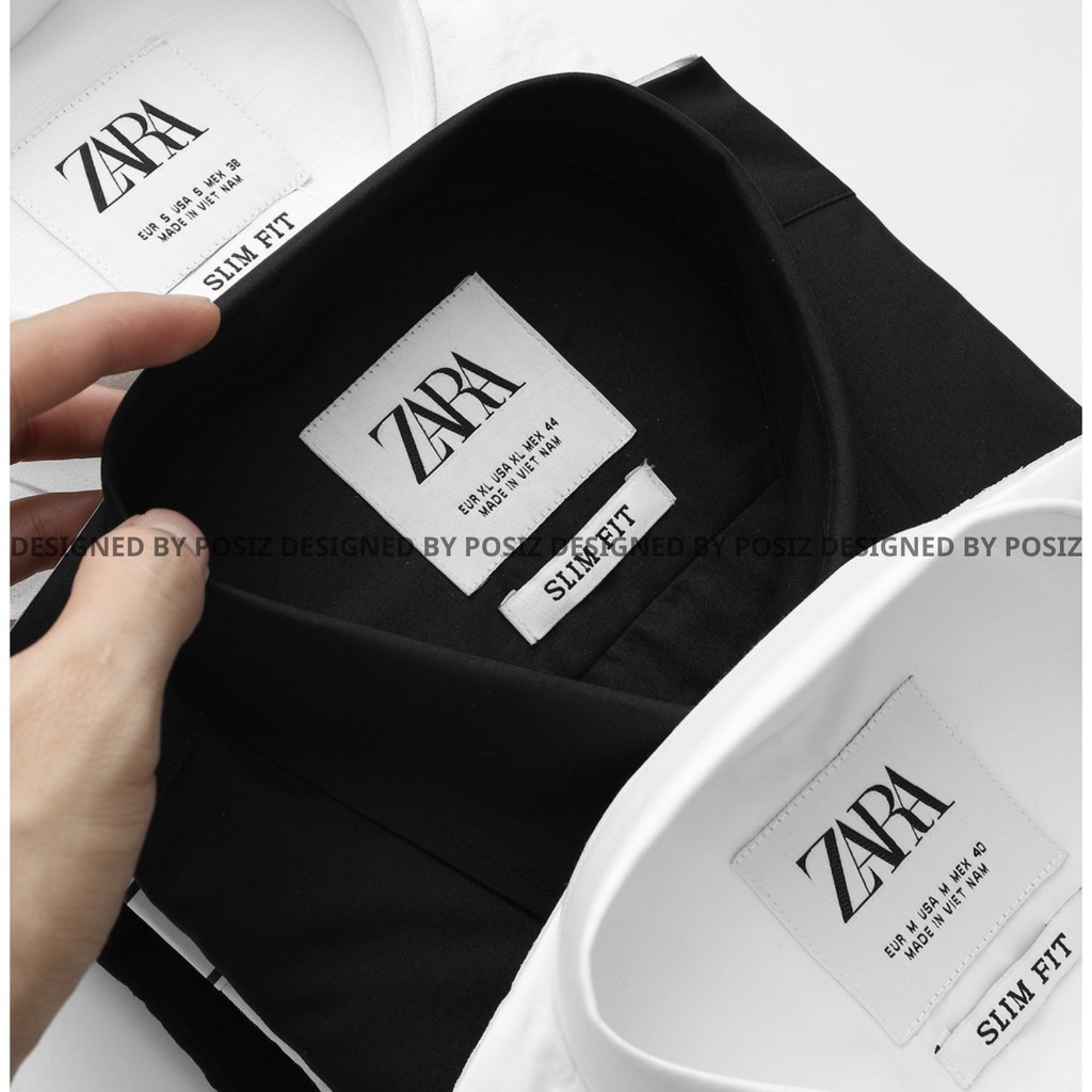 Áo sơ mi nam dài tay chất cotton lụa POSIZ MEN chống nhăn thấm hút bảng màu basic dễ phối POSIZ10