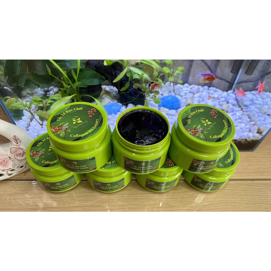 Tẩy Da Chết Trắng Da Collagen X3 Luxury . Tẩy Tế Bào Chết Collagen X3 Luxury Cao Cấp