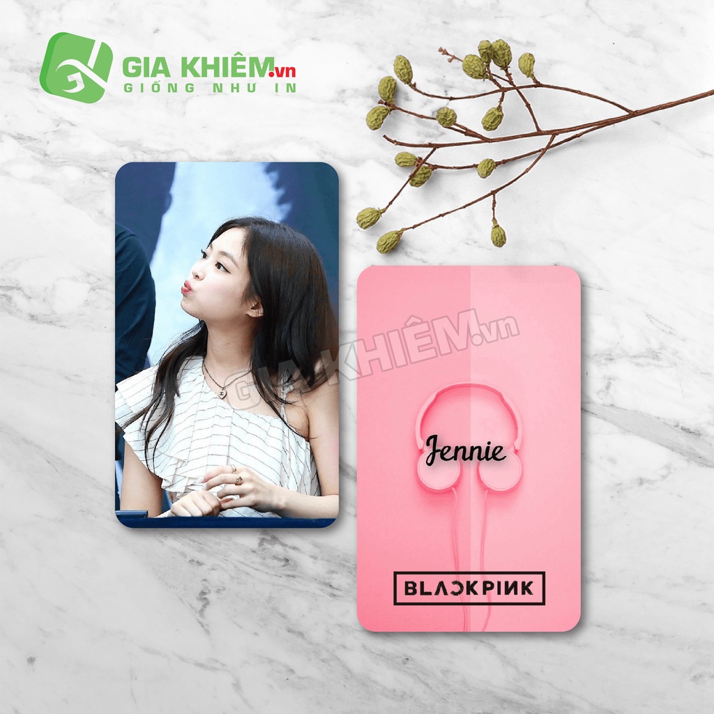 Card bo góc giấy BLACKPINK