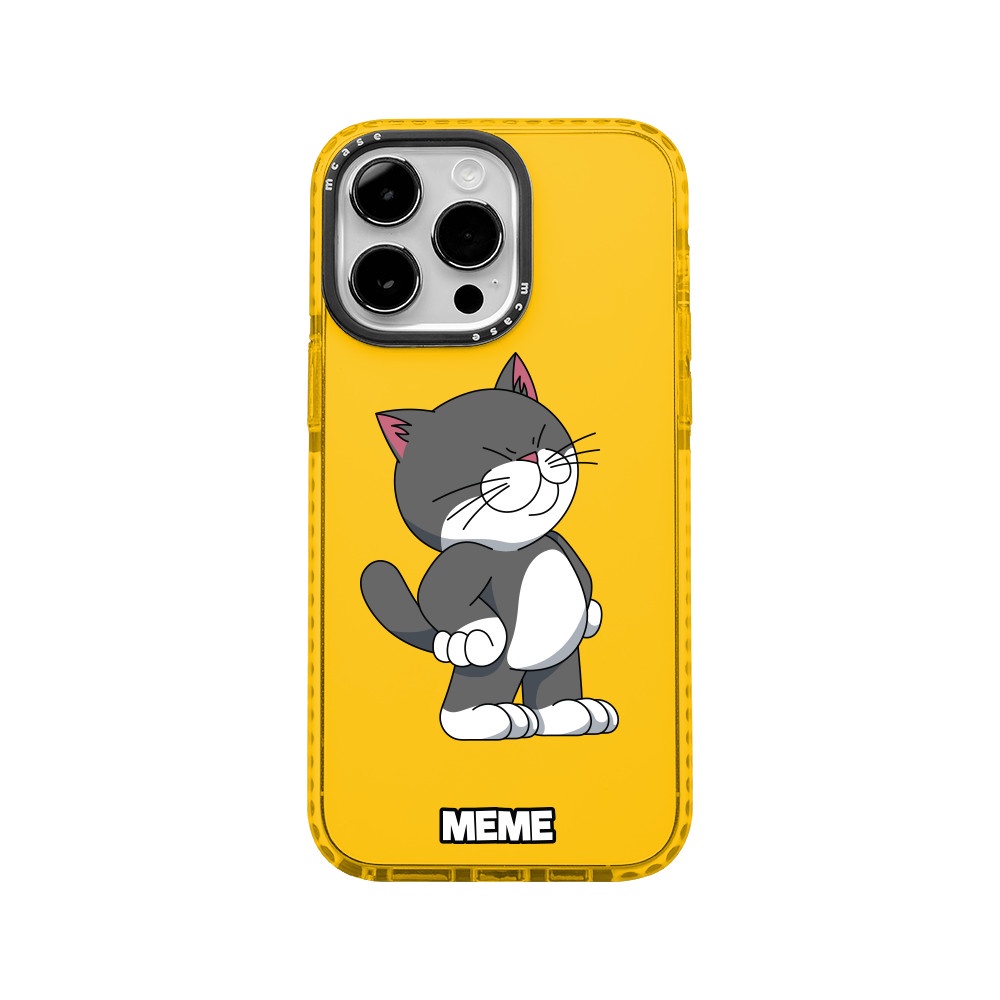 Ốp chống sốc M CASE Meme Chống Nạnh Trong suốt IP 11 / 11 Pro Max / 12 / 12 Pro Max / 13 / 13 Pro Ma