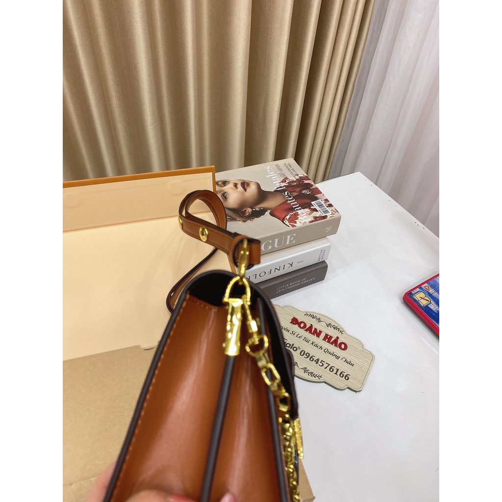 Túi Xách Nữ  DauPHIN Size 21,25 cmBản Vip2  Box Nam Châm Nguyên Siu Đeo Chéo Đeo Kẹp Nách Sang Chảnh MSP429