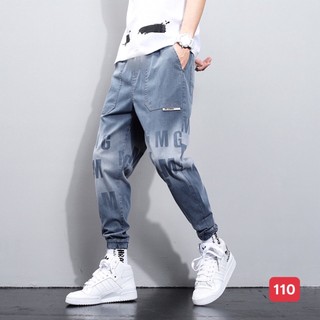 Quần jogger jean nam phong cách thể thao HP45