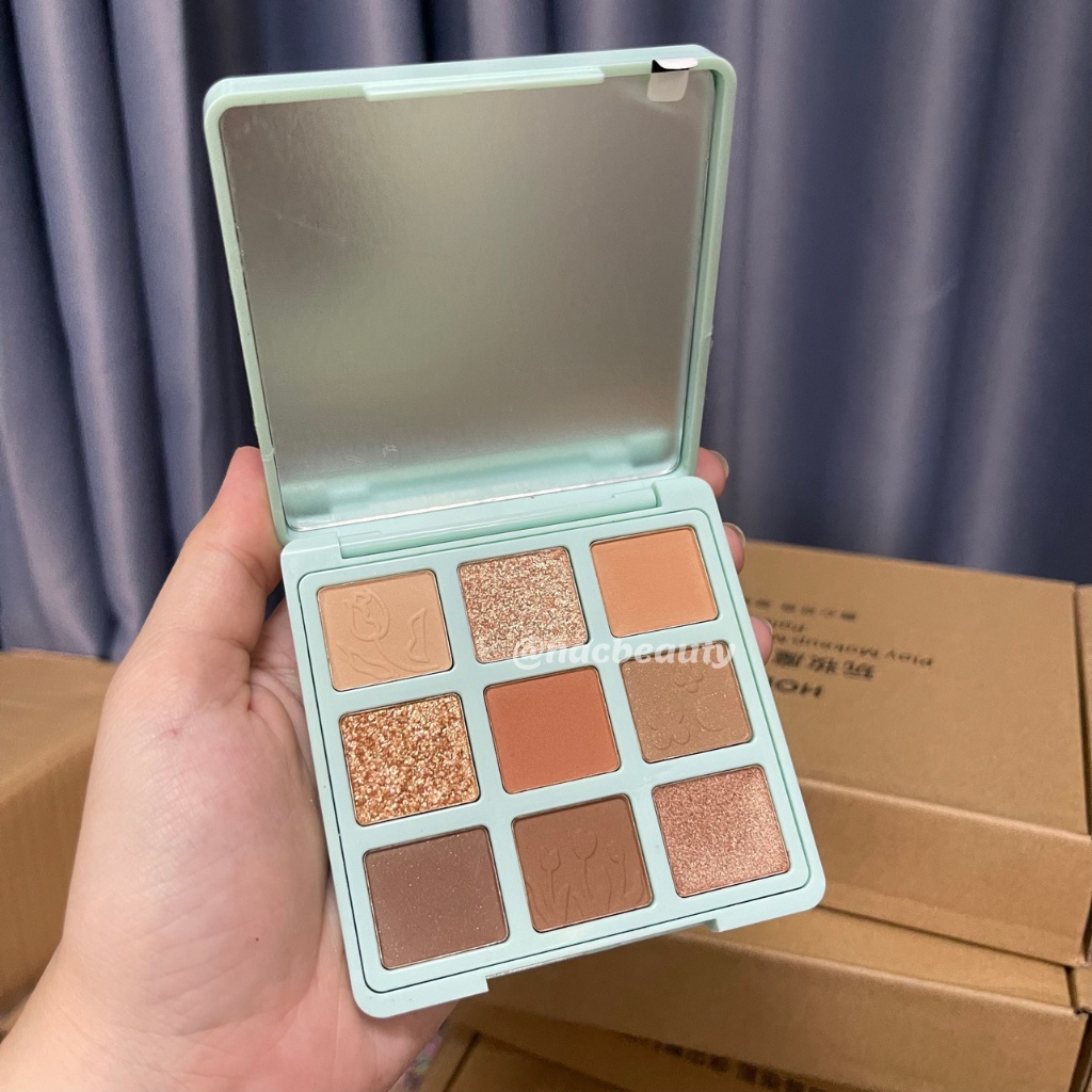 Bảng phấn mắt hoa cẩm tú cầu GOGO TALES 9 màu Monet Garden nội địa Trung GT289 - NAC beauty