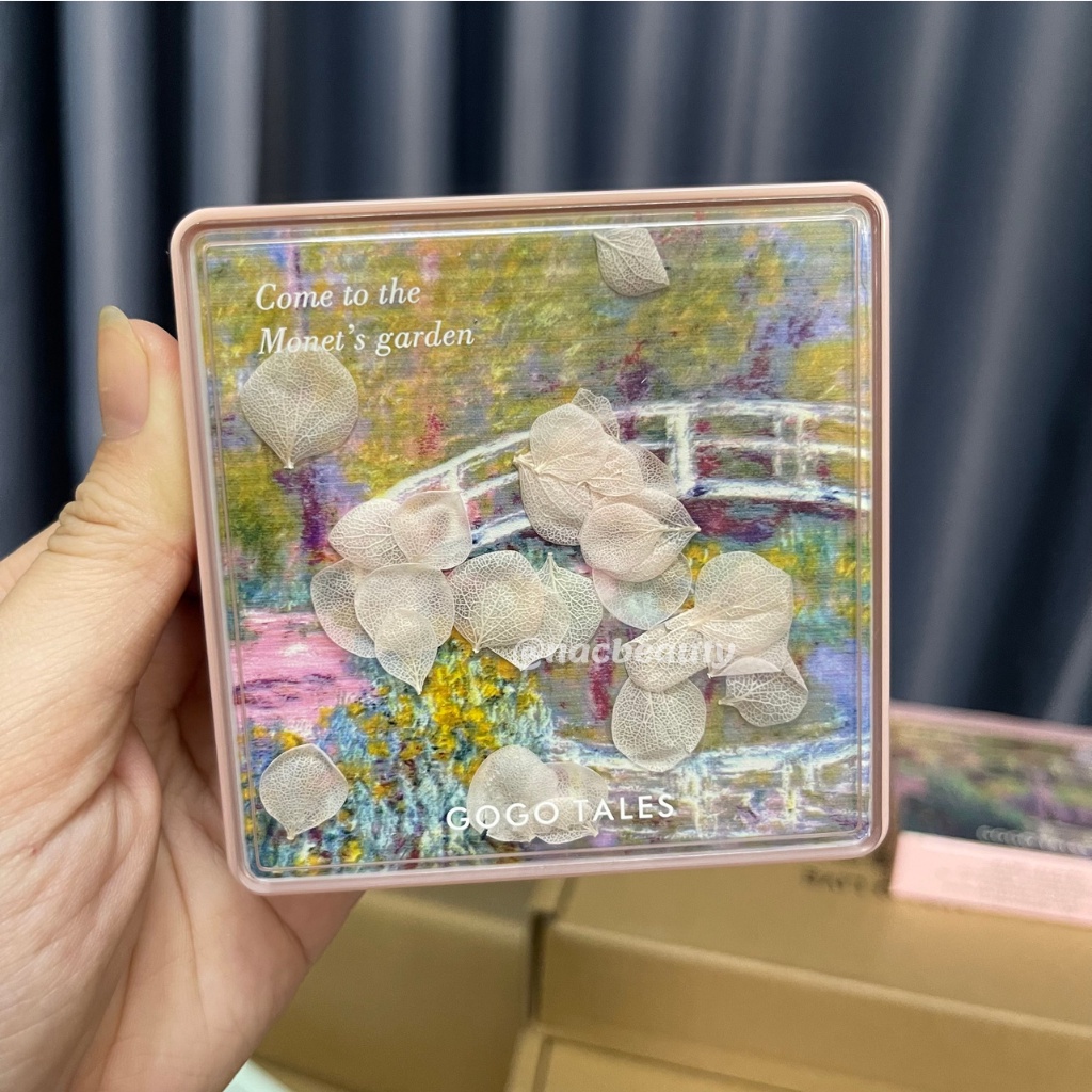 Bảng phấn mắt hoa cẩm tú cầu GOGO TALES 9 màu Monet Garden nội địa Trung GT289 - NAC beauty