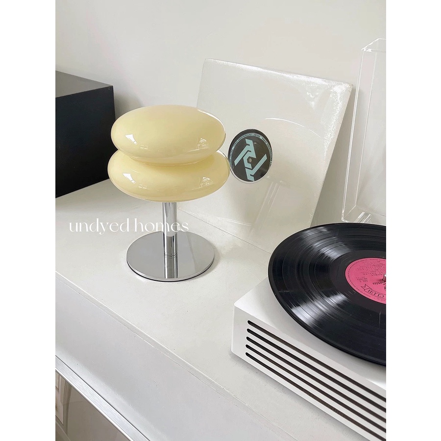 Đèn thủy tinh, đèn ngủ, đèn để bàn Pumkin Lamp trang trí phòng khách, phòng ngủ