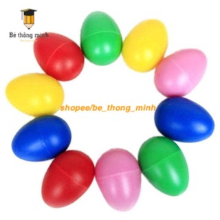 Egg shaker trứng lắc cầm tay cho bé, học liệu âm nhạc dạy trẻ cảm thụ âm nhạc