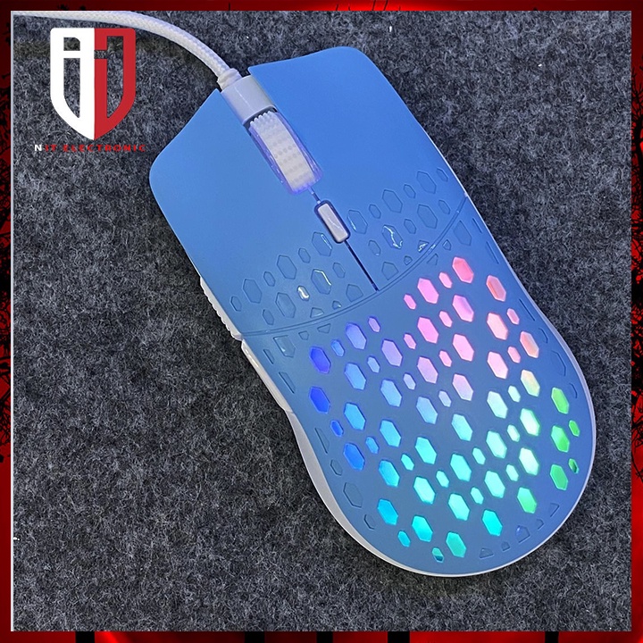 Chuột máy tính gaming bosston GM109 Led Rgb chuột vi tính laptop pc chơi game có dây siêu nhạy