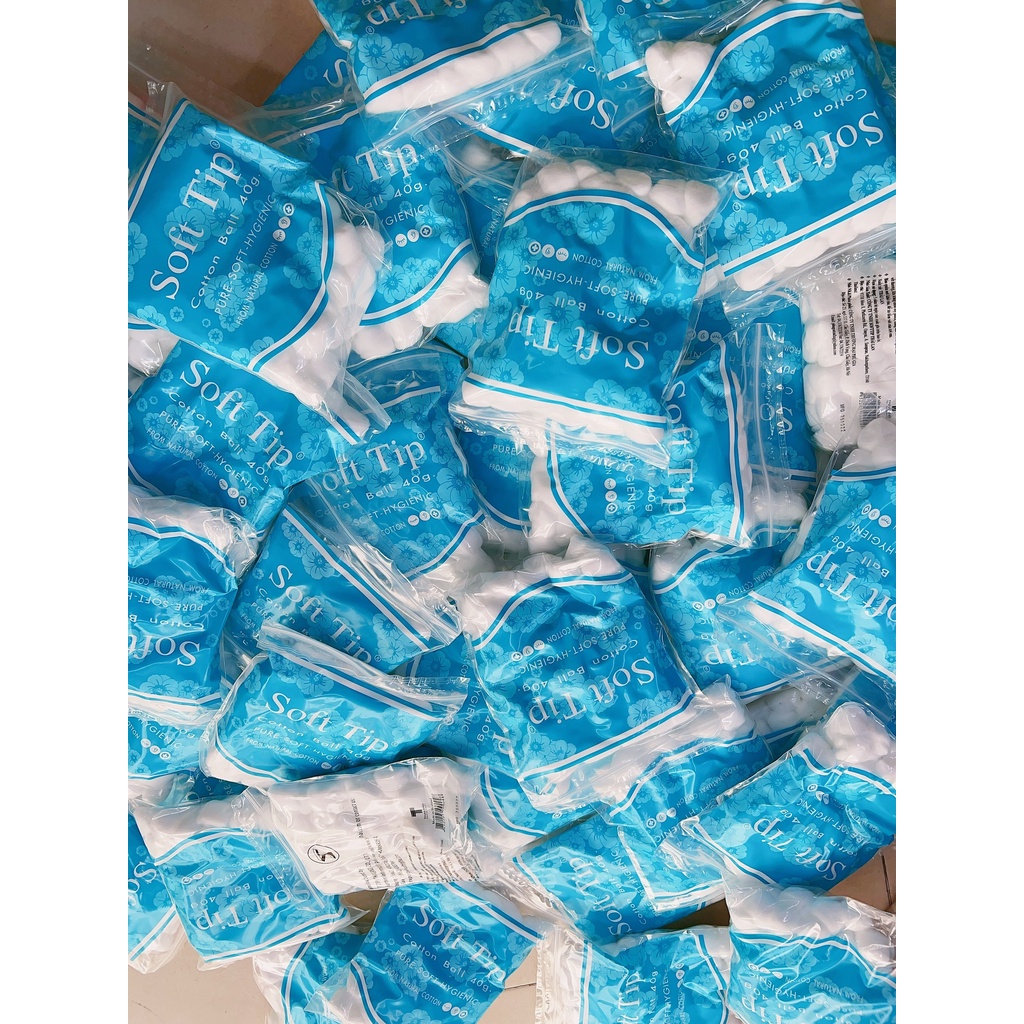 Bông gòn viên tròn Soft Tip - Bông Gòn Đút Tai Cho Mẹ Sau Sinh