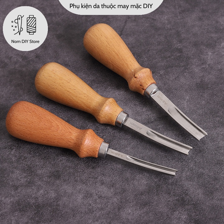 Dụng Cụ Lạng Mép Da Vát Cạnh Đồ Làm Da Thủ Công Túi Xách Bóp Ví Móc Khóa Handmade DIY