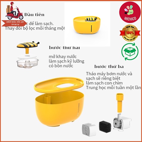 Máy Uống Nước Cho Mèo – Máy Uống Nước Tự Động Cho chó Mèo – Máy Con Ong