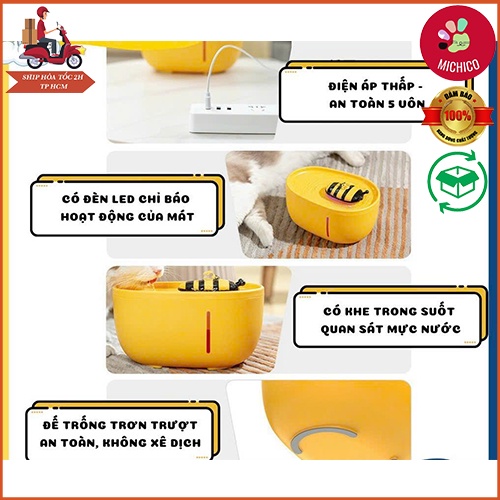 Máy Uống Nước Cho Mèo – Máy Uống Nước Tự Động Cho chó Mèo – Máy Con Ong