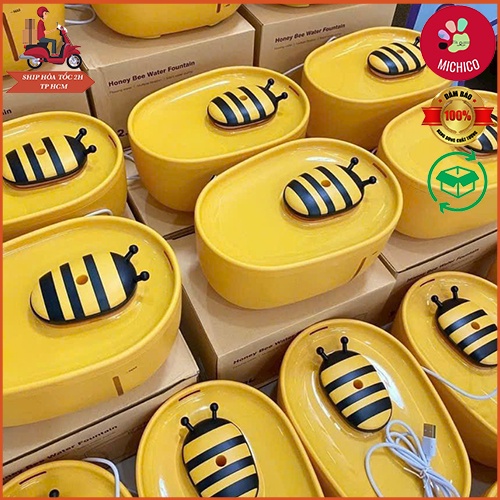 Máy Uống Nước Cho Mèo – Máy Uống Nước Tự Động Cho chó Mèo – Máy Con Ong