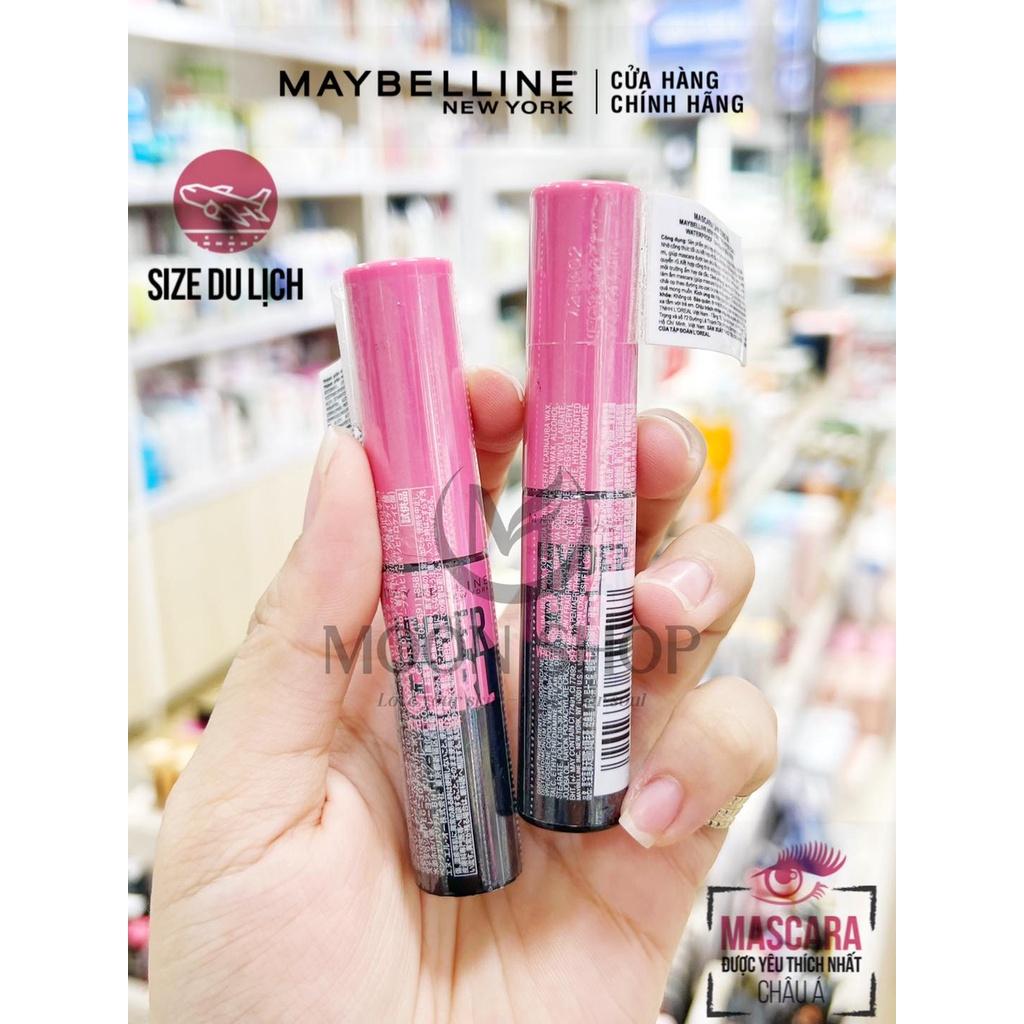 Mascara Làm Cong Mi Maybelline Hyper Curl Mini 4.5ml