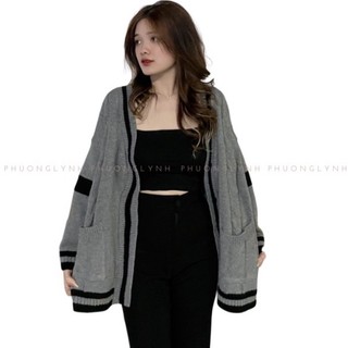 Áo khoác cardigan , áo khoác len nữ , áo khoác len cardigan nữ chất len siêu dày hàng loại 1 pla146- shop phuong lynh