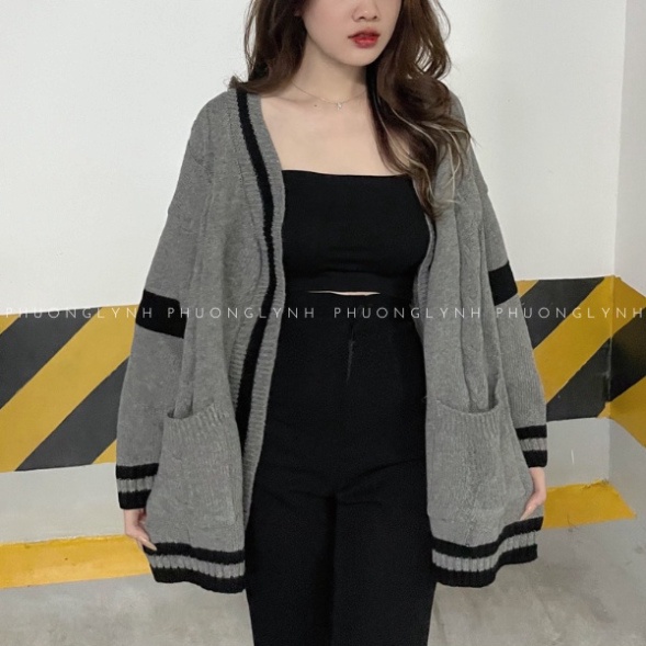 Áo khoác cardigan , áo khoác len nữ , áo khoác len cardigan nữ chất len siêu dày hàng loại 1 PLA146- SHOP PHUONG LYNH