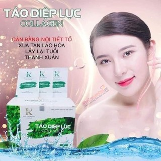 (Chính hãng) TẢO DIỆP LỤC COLLAGEN (hộp 30 gói)