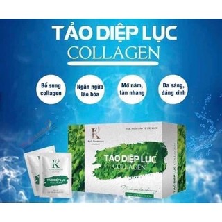 (Chính hãng) TẢO DIỆP LỤC COLLAGEN (hộp 30 gói)