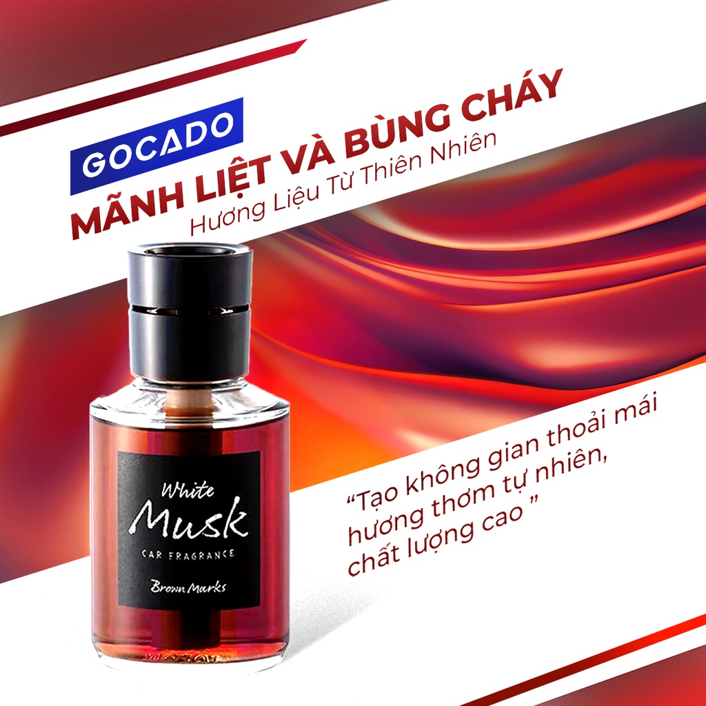 Nước hoa ô tô cao cấp, nước hoa xe hơi chính hãng Brown Marks