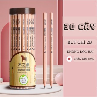 Bút chì hb, 2b deli ,bút chì lục giác/tam giác deli - loại hb/2b