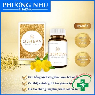 Combo 2 hộp dầu hoa anh thảo oeneva tuệ linh - - lọ 30 viên