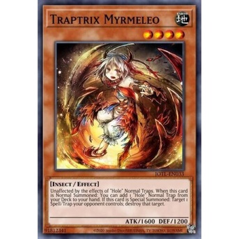 THẺ BÀI YUGIOH PHIÊN BẢN TIẾNG ANH: Traptrix Myrmeleo - SDBT-EN004 - Common 1st Edition