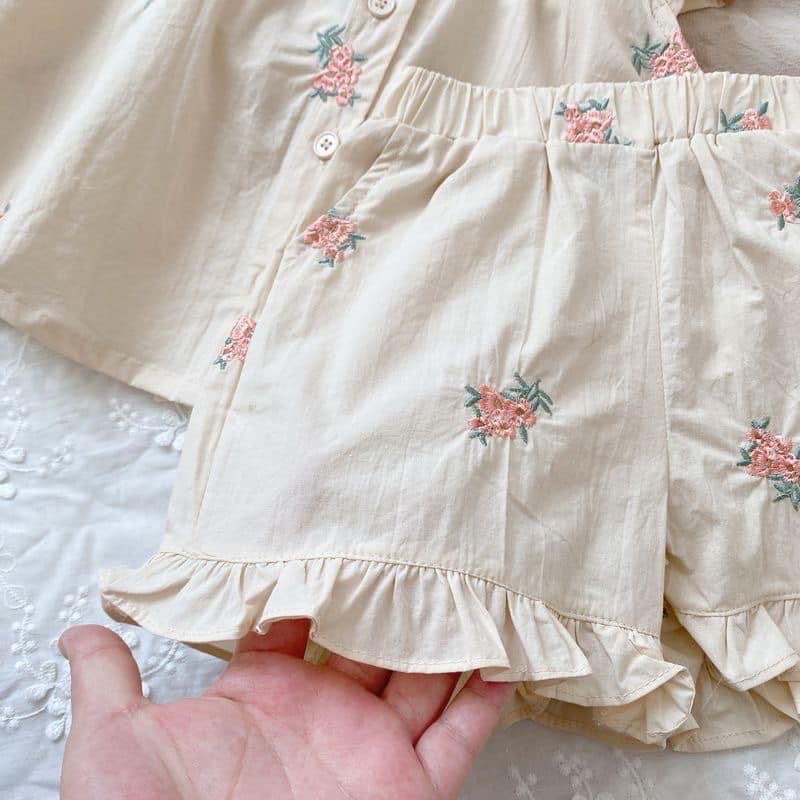 Bộ thô hàn xinh xắn cho bé gái