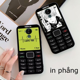 Ốp lưng nokia c20 / nokia c30 / c10 in hình điện thoại nokia đen trắng cục gạch