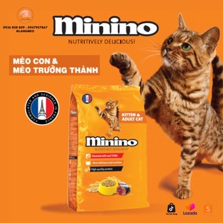 Hạt thức ăn khô cho mèo Minino Tuna