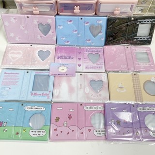 Collect book sheet pvc 1ô sổ đựng card album ảnh mini hoạ tiết dễ thương