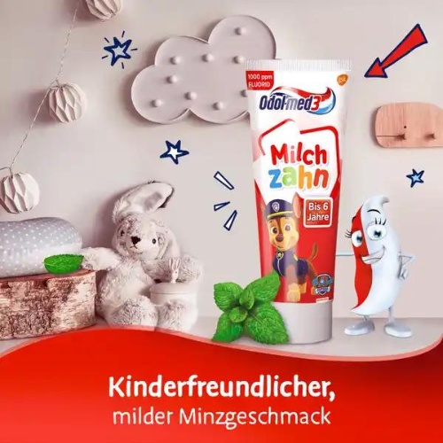 Kem đánh răng trẻ em Odol med 3