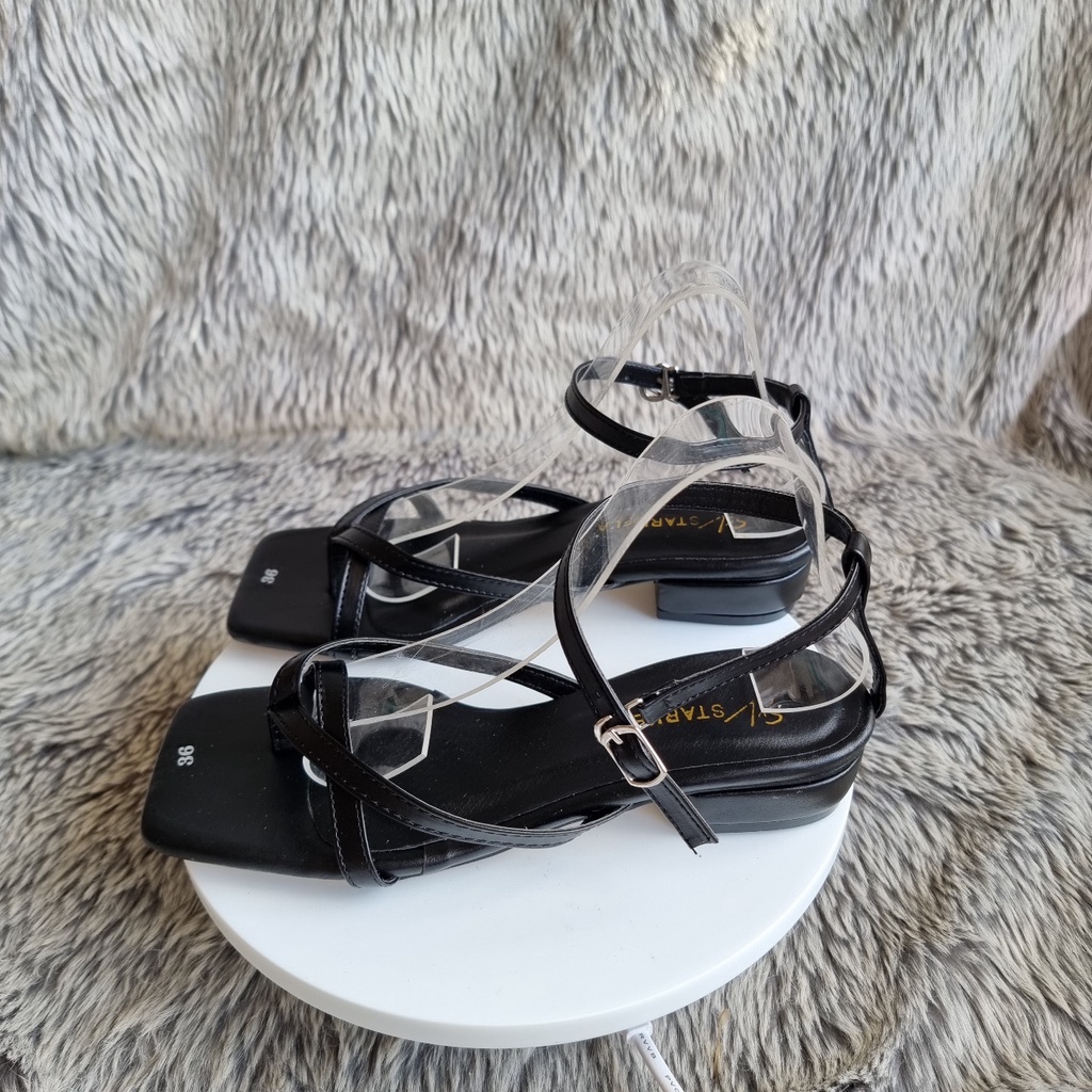 LẺ SIZE 35 Giày Sandal Quai Hậu Nữ 3 Phân Siêu Xinh - MS 076a