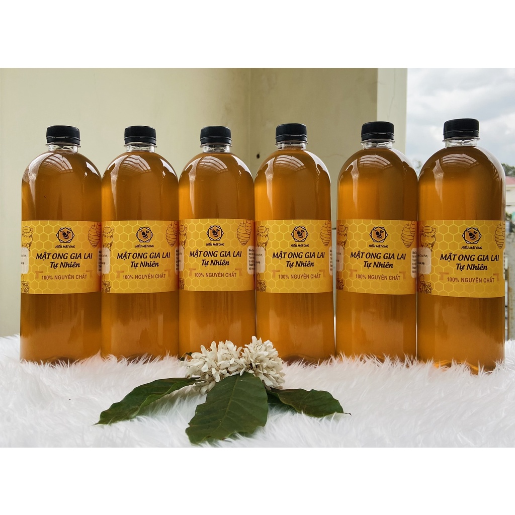 Mật ong nguyên chất hoa cà phê tự nhiên Gia Lai 250ml-1000ml