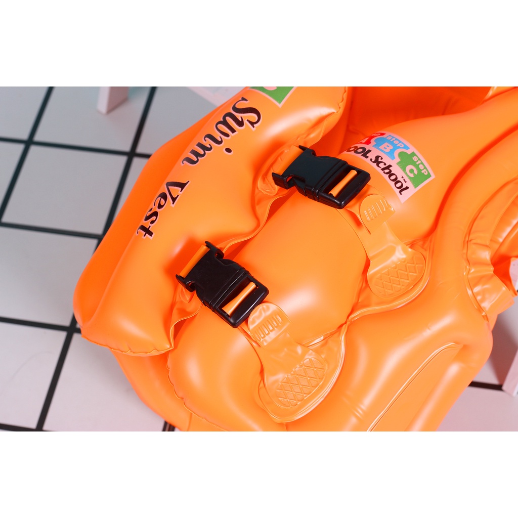 Áo Phao Trẻ Em Tập Bơi Áo Phao Bơm Hơi