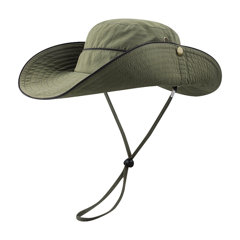 Nón Tai Bèo Vành Rộng Chống Nắng Thoáng Khí Có Dây Rút Phong Cách Nhật Bản Cho Nữ