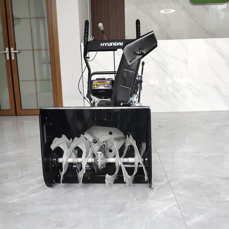 Máy thổi tuyết đẩy tay nhỏ 6.5 mã lực, chạy xăng, xúc tuyết, dọn cho Đông Bắc Trung Quốc