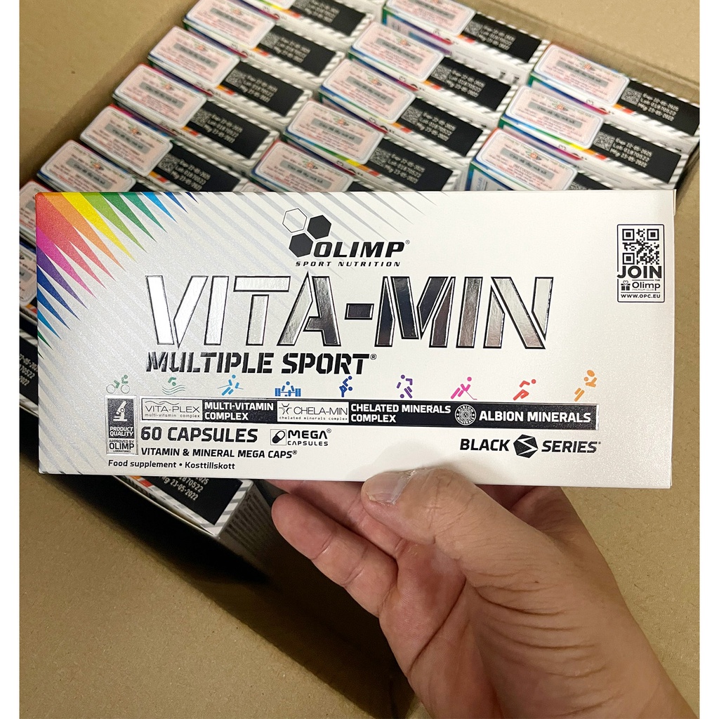 VITAMIN MULTIPLE SPORT hộp 60 Viên bổ sung vitamin và khoáng chất cao cấp cho người tập thể thao - Hàng chính hãng