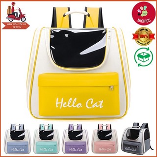 Balo đựng chó mèo - balo vận chuyển thú cưng hello cat pro – balo vận chuyển chó mèo size lớn