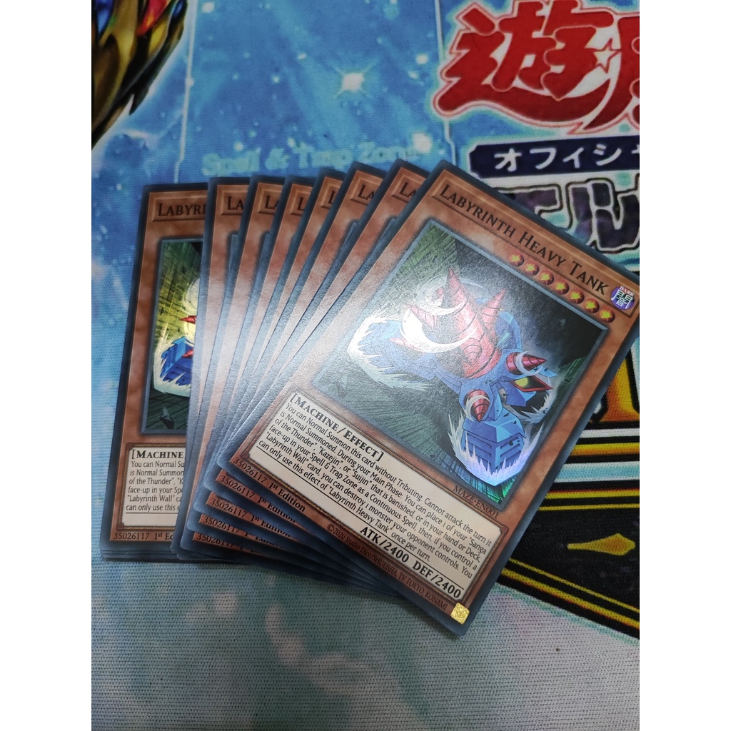 1 lá thẻ bài Labyrinth Heavy Tank - MAZE-EN001 - Super Rare 1st Edition