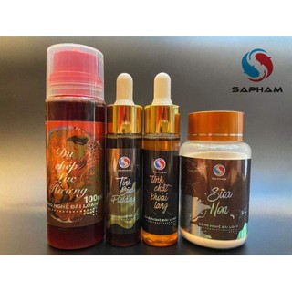 Combo Sa Phạm chuyên chép : Dụ Chép Lục Hương + Tinh sữa Pudding + Tinh chất khoai lang + Sữa non
