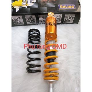 Phuộc sau Ohlins gắn xe Vario, Click, Vision tặng kèm lò xo đen
