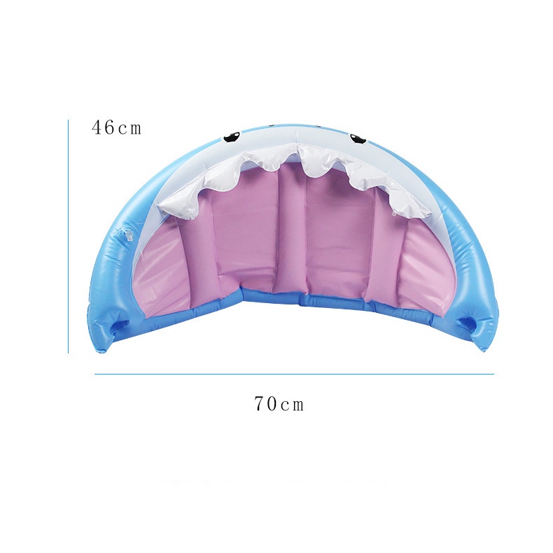 Phao Bơi Trẻ Em Có Mái Che Đế Ngồi Tay Cầm