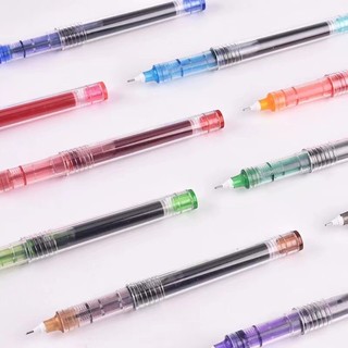 Bút nước nhiều màu sắc tím, xanh lá, cam, hồng...