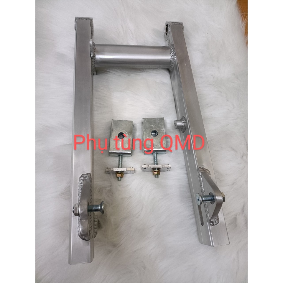 Gấp nhôm xe Dream, Wave nhỏ tặng kèm pat tăng sên