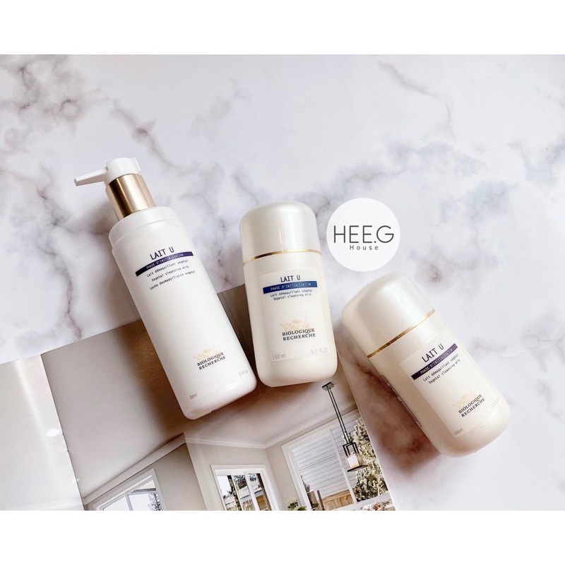 Sữa rửa mặt kháng khuẩn sáng da Biologique Recherche Lait U Cleansing Milk
