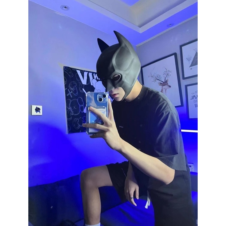 Mặt Nạ Hóa Trang batman Che Phủ Toàn Diện Cho Nam Dịp Halloween