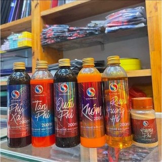 Hương liệu câu rô phi sa phạm quái phi - xả phi - tân phi - rươu hương hổ - khóm